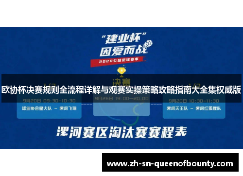 欧协杯决赛规则全流程详解与观赛实操策略攻略指南大全集权威版