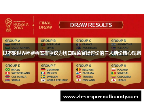 以本轮世界杯赛程安排争议为切口解读赛场讨论的三大结论核心观察